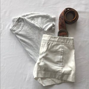 White GAP shorts